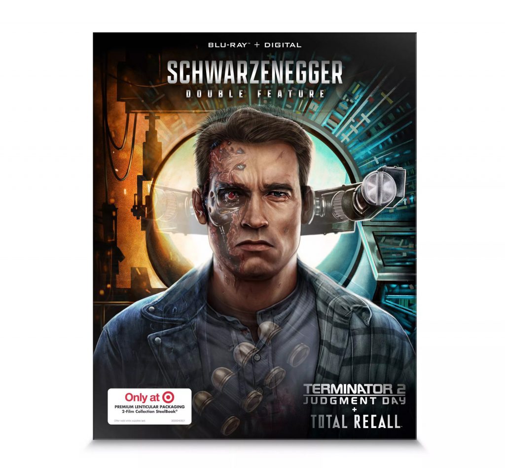 Terminator 2 & Total Recall: Double Pack (Target Exclusive SteelBook) (Blu-ray + Digital)