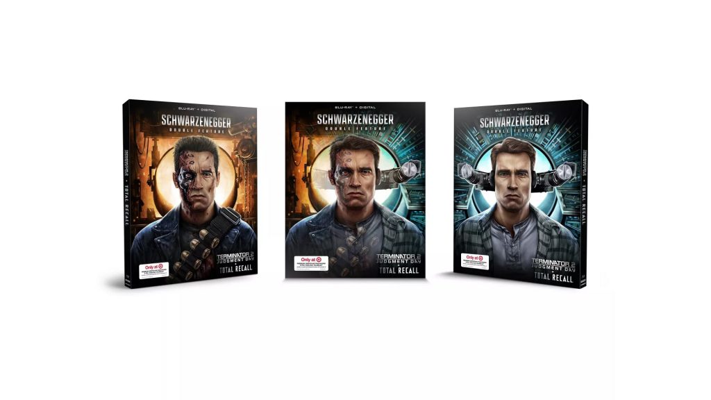 Terminator 2 & Total Recall: Double Pack (Target Exclusive SteelBook) (Blu-ray + Digital)