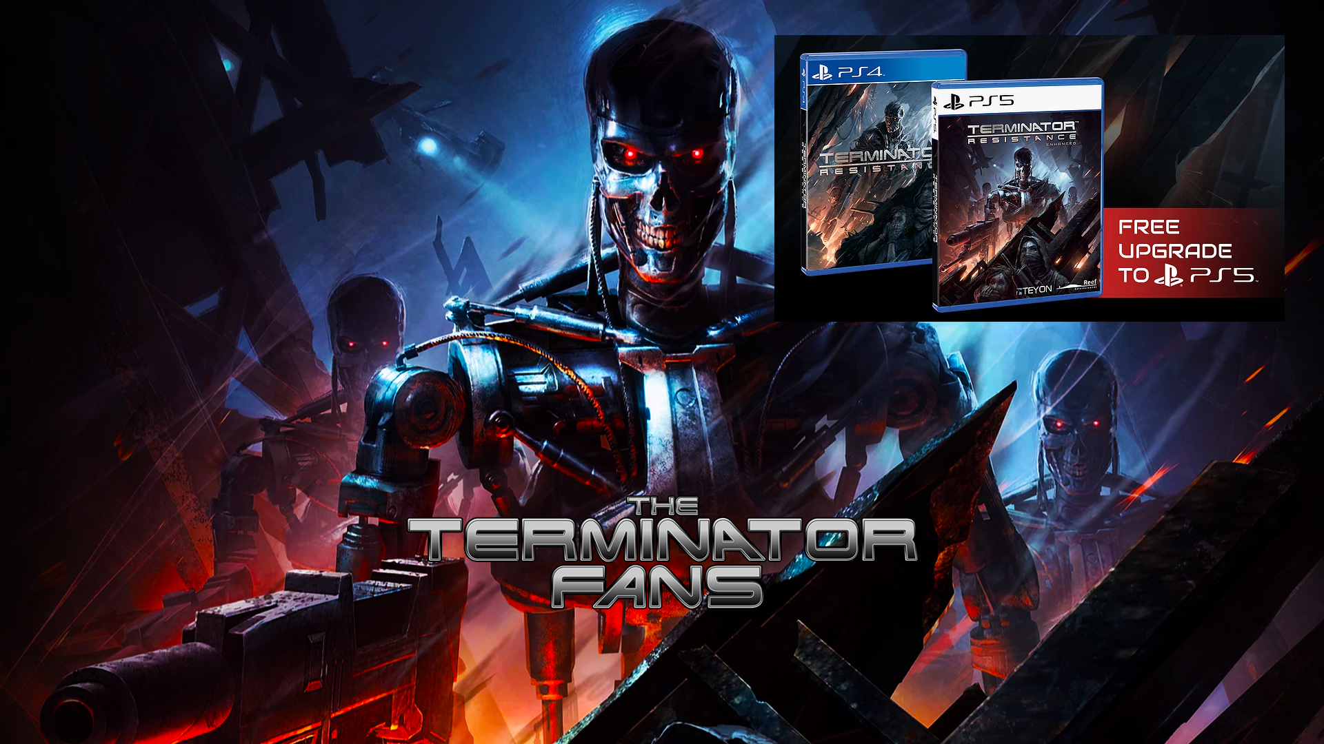 TERMINATOR RESISTANCE ENHANCED Free PS4 to PS5 Upgrade (NOT) Delayed