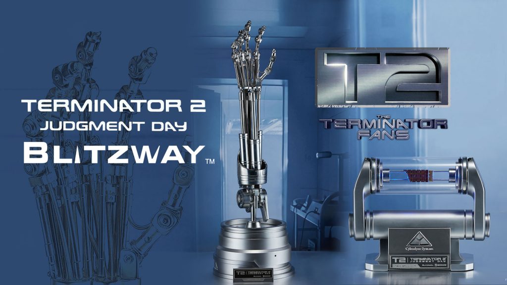 Blitzway Terminator 2 T-800 ENDOSKELETON ARM LIFE-SIZE STATUE Shipping