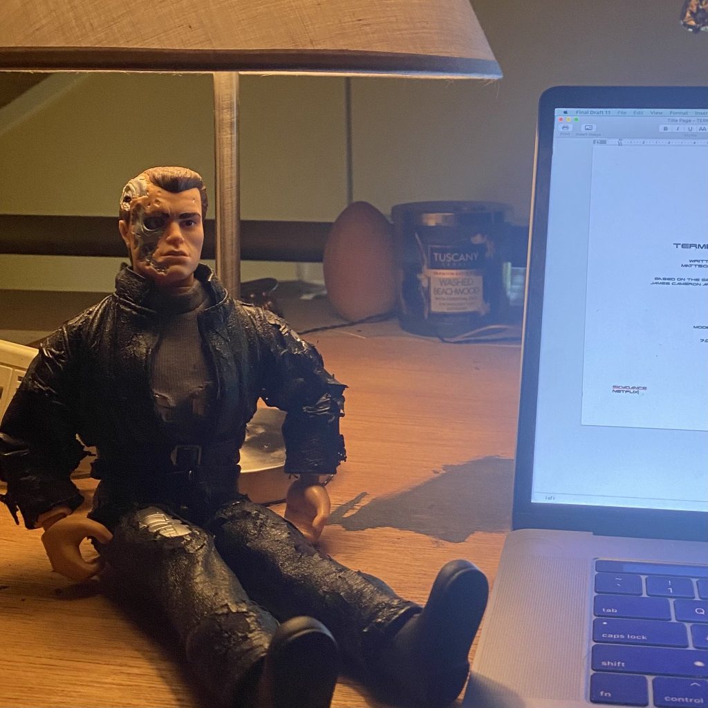 Mattson Tomlin T-800 Model 101 Terminator 2 3D Arnold Doll