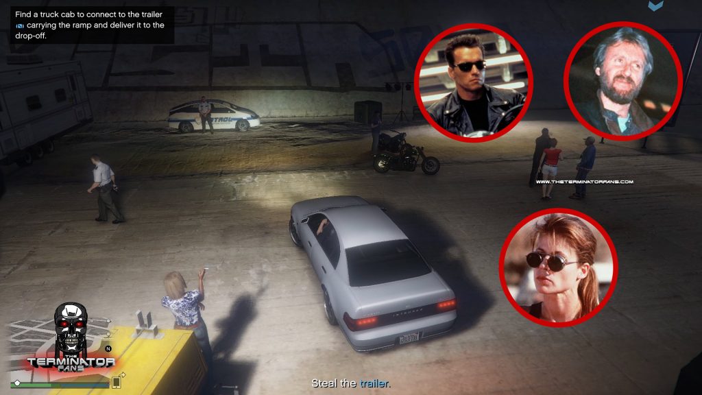 GTA Online (Grand Theft Auto) Terminator Easter Egg