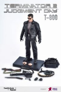 Great Twins Twelfth Scale Terminator 2: Judgment Day T-800 Figure