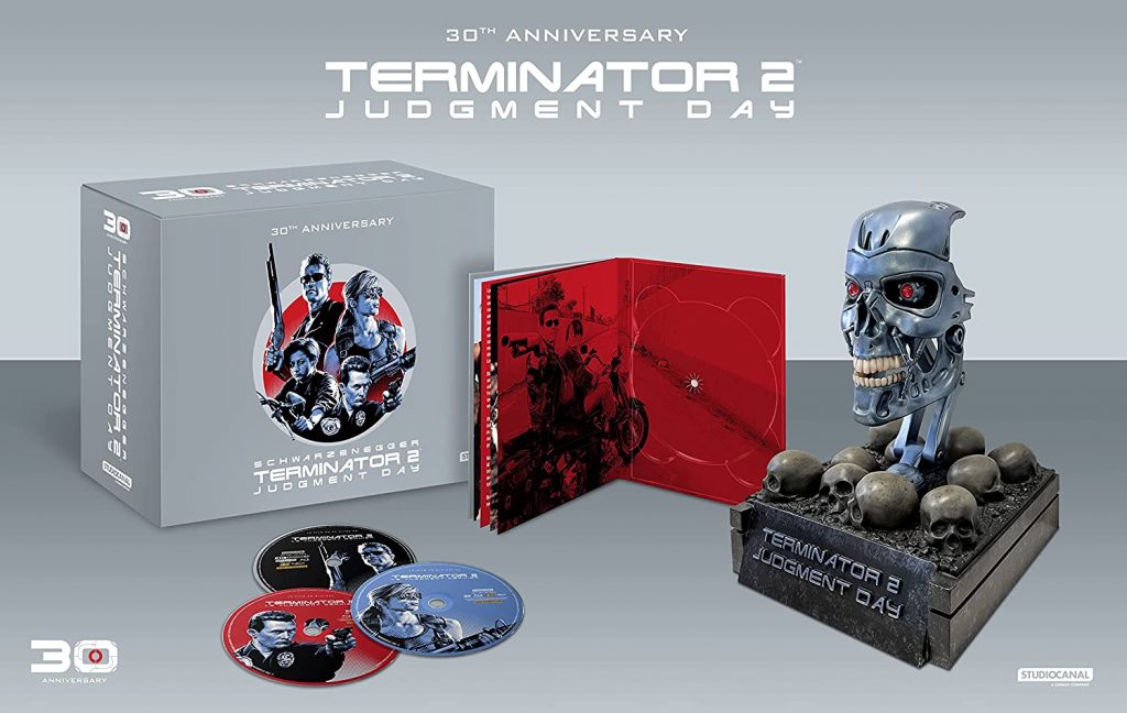 Terminator 2 4K Ultra HD + Blu-ray 3D + Blu-ray - Édition limitée "Endo Skull" - 30ème anniversaire France