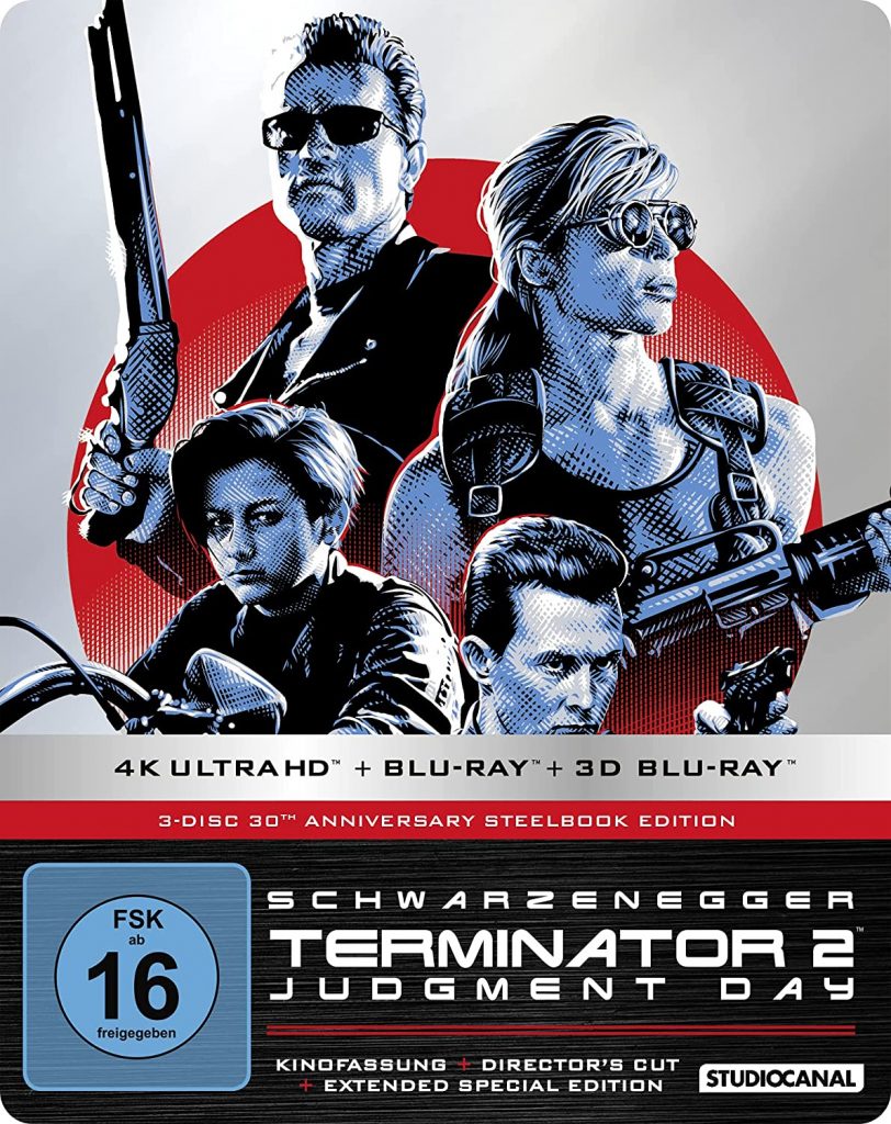 Terminator 2 / 30th Anniversary Steelbook Edition (4K Ultra HD) (+ Blu-ray 2D) (+ Blu-ray 3D)