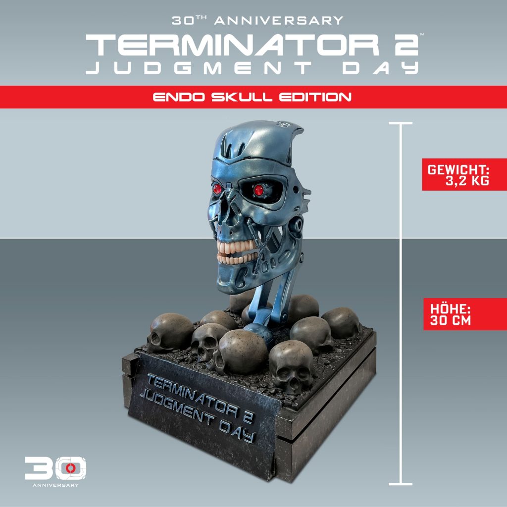 Terminator 2 - Judgment Day: ART HAUS Exclusive 4K Ultra HD 30th Anniversary Endo Skull Germany
