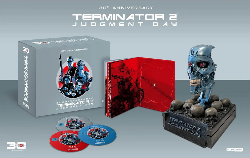 Terminator 2 - Judgement Day: Zavvi Exclusive 4K Ultra HD 30th Anniversary Endo Skull