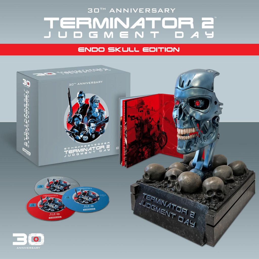 Terminator 2 - Judgment Day: Zavvi Exclusive 4K Ultra HD 30th Anniversary Endo Skull