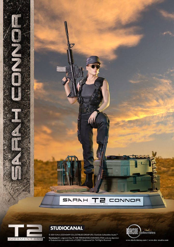 Sarah Connor Terminator 2 Judgment Day 30th Anniversary Exclusive Edition Premium 1/3 Scale Statue by Darkside Collectibles Studio