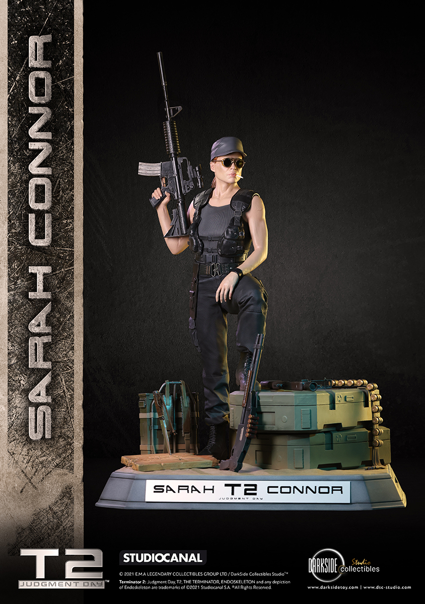Sarah Connor Terminator 2 Judgment Day 30th Anniversary Exclusive Edition Premium 1/3 Scale Statue by Darkside Collectibles Studio