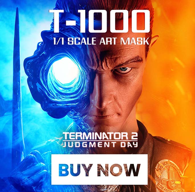 PureArts Terminator 2: Judgment Day Liquid Metal T-1000 1/1 Scale Art Mask