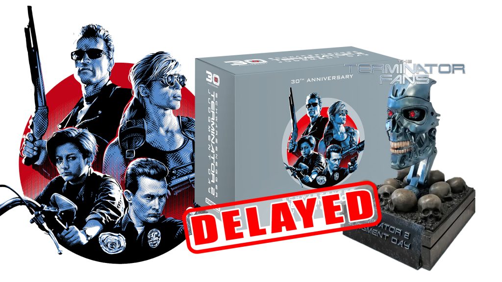 Terminator 2: Judgment Day 4K Ultra HD 30th Anniversary Endo Skull Delayed