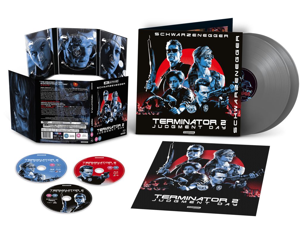 STUDIOCANAL T2 Terminator 2 4K Ultra HD Judgment Day 30th Anniversary Vinyl Edition