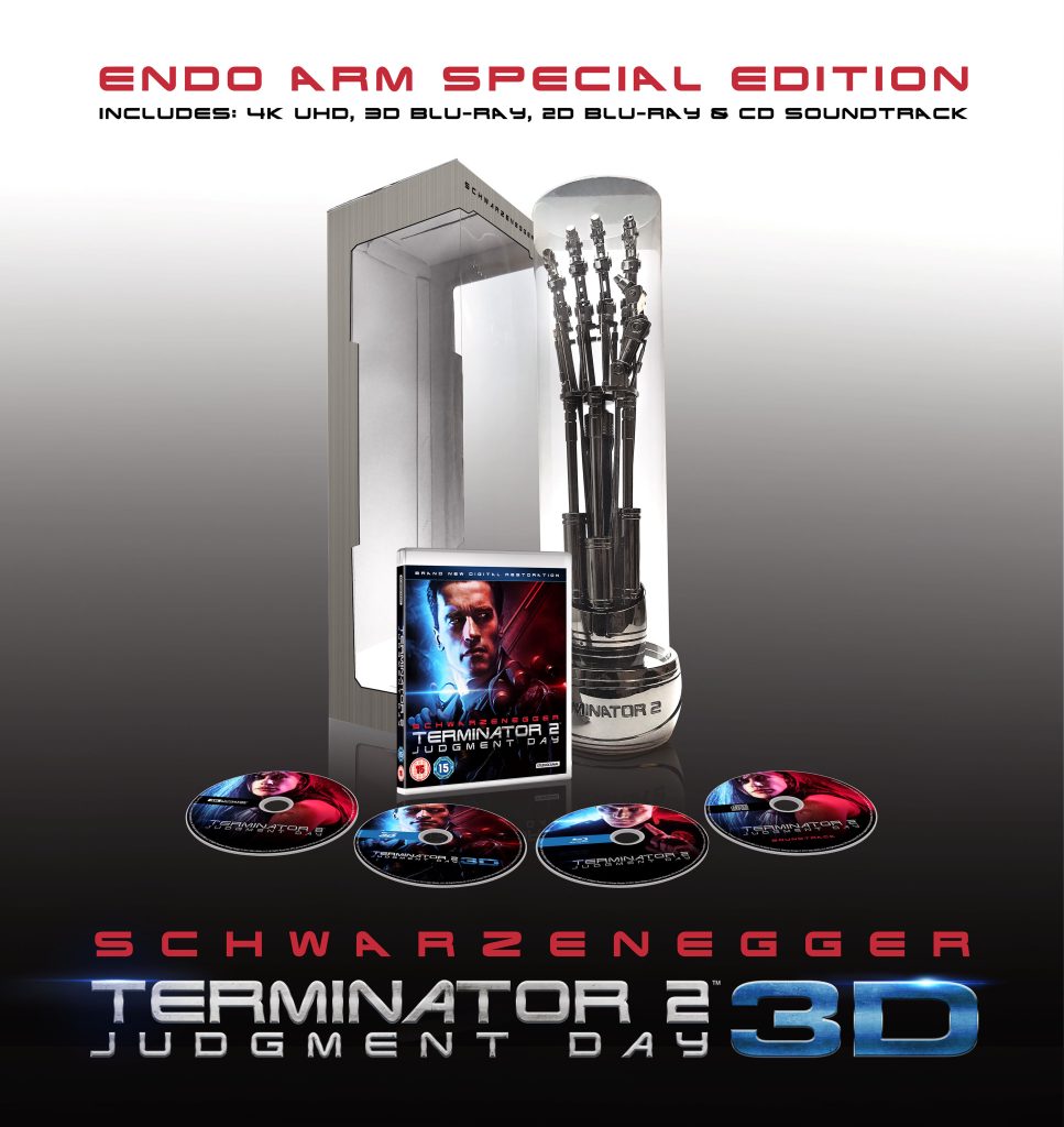 T2 Terminator 2 4K Ultra HD Judgment Day Endo Arm Edition