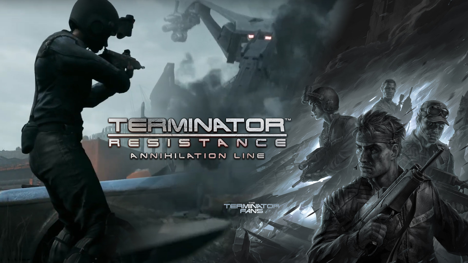 TERMINATOR: RESISTANCE ANNIHILATION LINE GAMEPLAY TRAILER