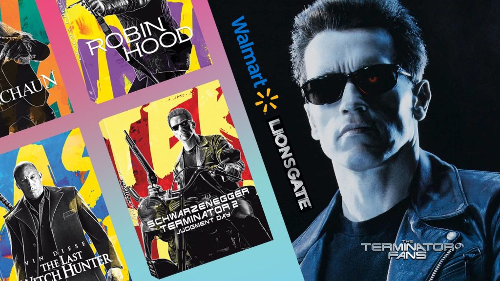 Lionsgate: New Terminator 2 Walmart Exclusive Blu-Ray Slipcover