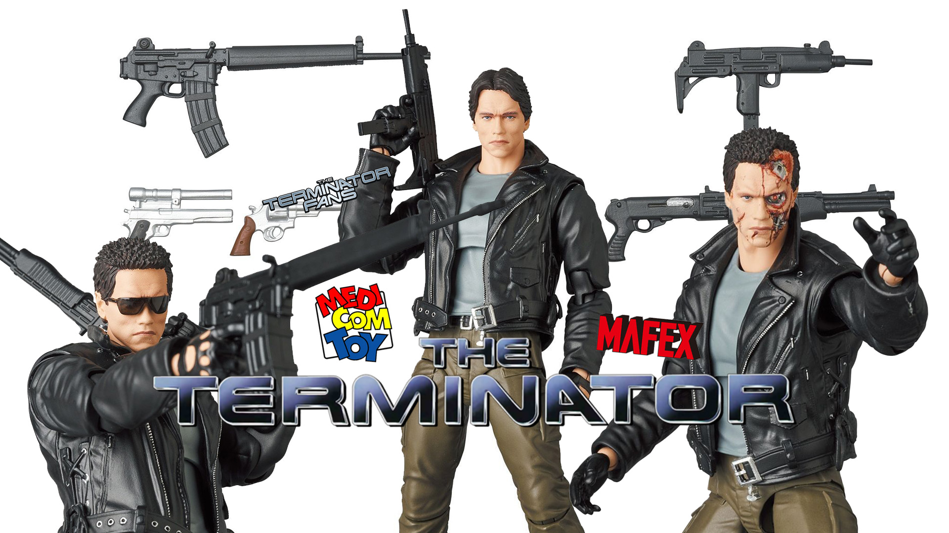 Medicom Toy MAFEX The Terminator T-800 Action Figure