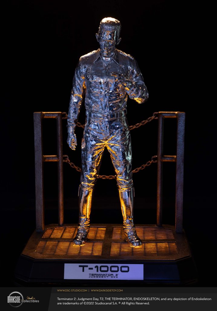 Liquid Metal T-1000 Terminator 2 30th Anniversary Exclusive Edition 1/3 Scale Premium Statue by DarkSide Collectibles Studio