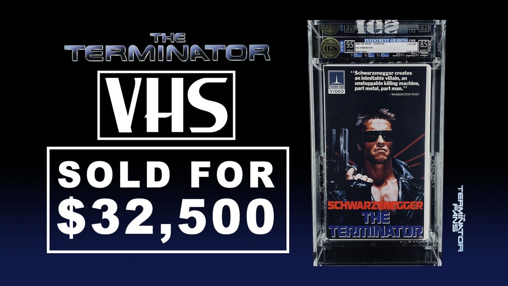 VHS Copy Of THE TERMINATOR Sells Online For $32.5k