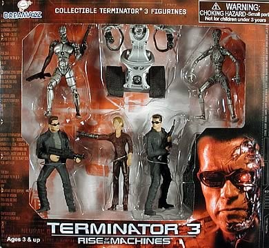 Dreamazz Terminator 3 - 4 inch figure set
