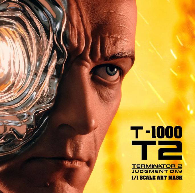 PureArts Terminator 2: Judgment Day T-1000 1/1 Scale Art Mask