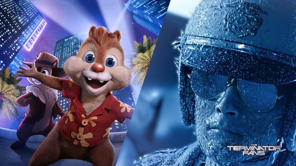 Chip 'n Dale: Rescue Rangers Terminator 2 T-1000 VFX Homage