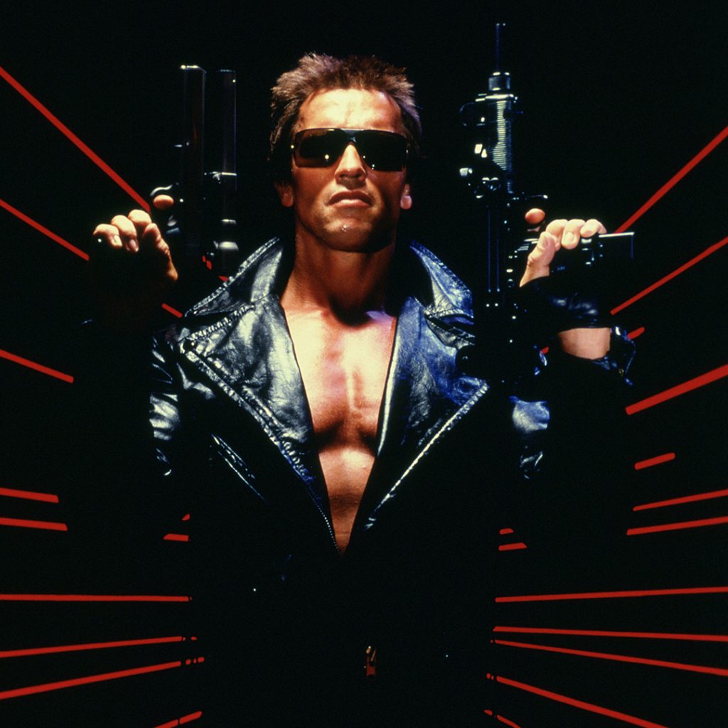 The Terminator - Promotional Photo of Arnold Schwarzenegger's T-800 CSM-101