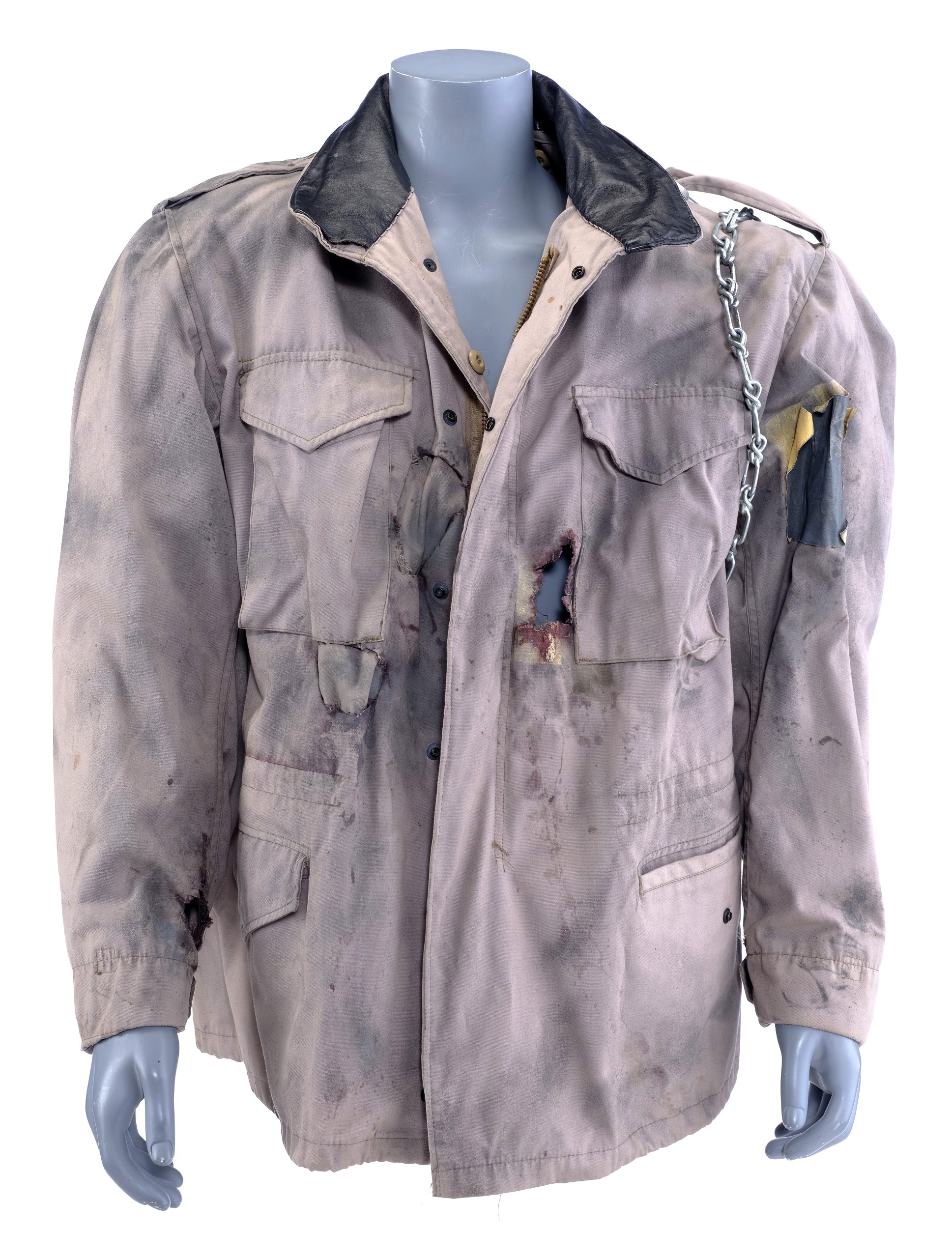 T-800’s (Arnold Schwarzenegger) Screen-Matched M-65 Field Jacket The Terminator (1984)