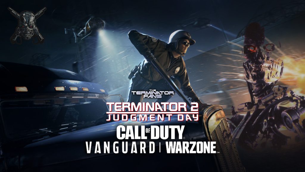 Call of Duty Vanguard Warzone Terminator 2: Judgment Day T-1000 and T-800