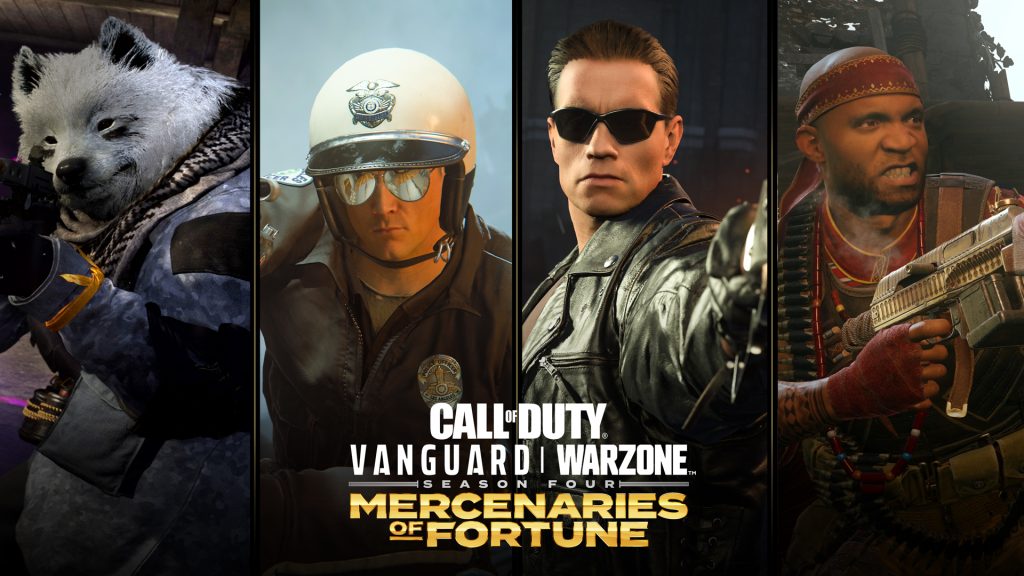 Terminator 2 Call of Duty Vanguard Warzone Skins