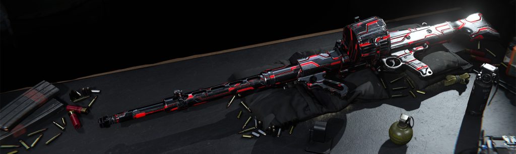 Image of the SkyNet Camo Skin reward for the "No Problemo" Challenge in Call of Duty - Terminator 2 Reward